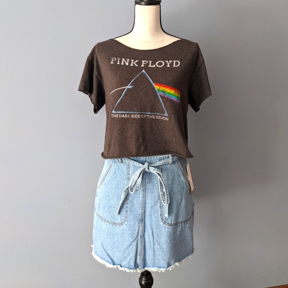 Pink Floyd Tops - Cropped Pink Floyd top